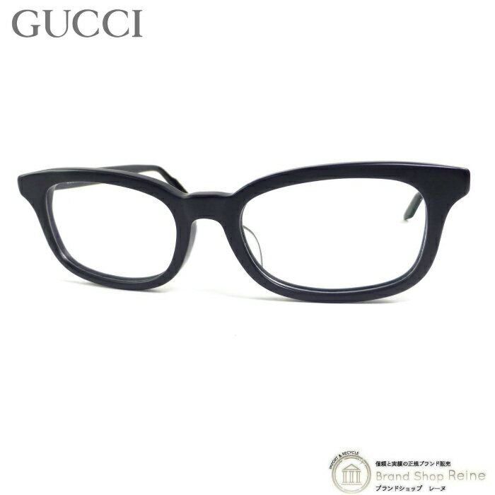 グッチ （GUCCI） インターロッキング シェリーライン メガネ 眼鏡 度入りレンズ GG9105 ブラック アイウェア【中古】