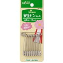 ●取寄品●クロバー安全ピン 長さ44mm/10個入×5パックセット