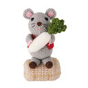 ●取寄品●福村弘美手芸キット(「福徳」だいこんねずみ)オリムパス製手芸キット/初級~中級者向