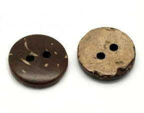 ココナッツボタン 業務パック200個セット手芸ボタンナチュラル素材クラフト工作スクラップブッキングにも木の実ボタンウッドボタン2つ穴タイプ13mm