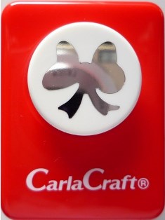 ●取寄品●クラフトパンチ/Carla Craftリボン　手紙やカードのワンポイント！スクラップブッキング型抜きパンチング紙をはさんで押すだけ