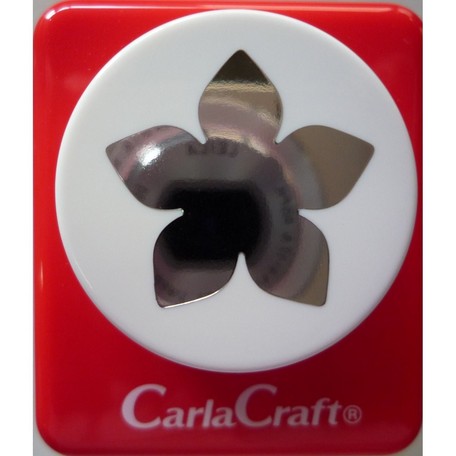 ●取寄品●クラフトパンチ/Carla Craft CP-2 キキョウ手紙やカードのワンポイントスクラップブッキング型抜きパンチング紙をはさんで押すだけ