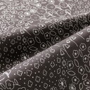 ●取寄品●kippisオックス生地 ケト草地(ダークグレー)カットクロス110cm×50cm(3枚セット)日本製 商用利用OK