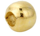 ●取寄品●メタルビーズ(3000個パック)ゴールドカラー 手芸ビーズパーツ金属ビーズ/2.4mm