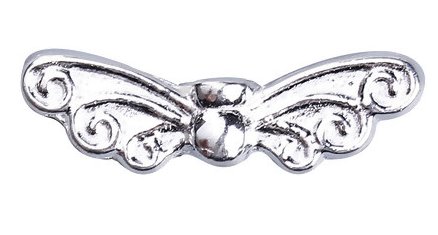メタルビーズ(5個パック) 手芸ビーズパーツ金属ビーズ/22mm×7mm メタルビーズ(5個パック) 手芸ビーズパーツ金属ビーズ/22mm×7mm