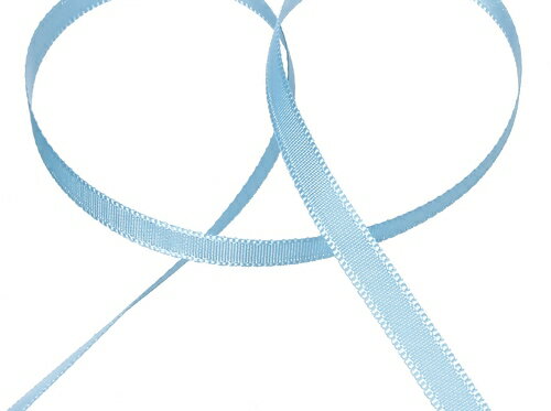 ●取寄品●【クラフトリボン】大判 1巻（90M）[ライトブルー色]ラッピングリボンまとめ買い用 手芸工作にも／幅6mm