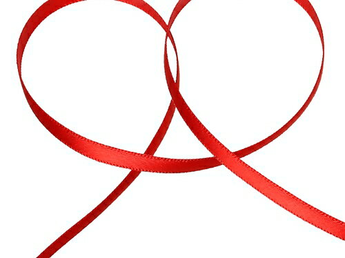 ●取寄品●【クラフトリボン】大判 1巻（90M）[レッド色]ラッピングリボンまとめ買い用 手芸工作にも／幅6mm