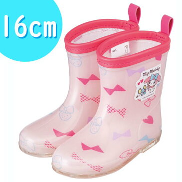 ●取寄品●キッズレインブーツ 16cm マイメロディ 子供用長靴