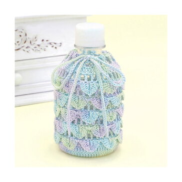 ●取寄品●しずく模様のペットボトルケース(280ml)/あみものキット