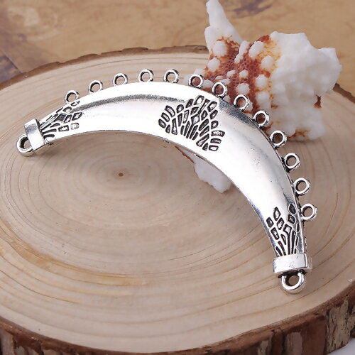 ●取寄品●コネクターパーツ 10個　アンティークデザインパーツ／96mm×20mm