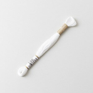 COSMO（コスモ）25番ししゅう糸 色番#100（6束パック箱入）　日本製ルシアン刺繍糸　※1枚目の画像が対象商品