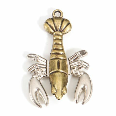 ●取寄品●メタルチャームパーツ5個 ロブスターデザインA アクセサリーパーツ ※1枚目の画像 ●取寄品●メタルチャームパーツ5個 ロブスターデザインA アクセサリーパーツ ※1枚目の画像