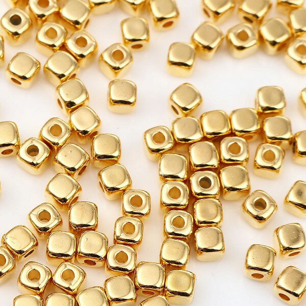 ●取寄品●アクリルビーズ 500個パック メタリック調カラープラビーズ3mm