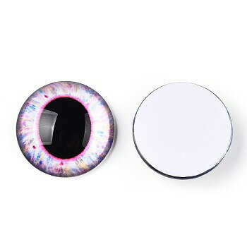 ●取寄品●ガラスカボション　目玉型（約100個）直径約20mm　ぬいぐるみ人形制作パーツ