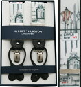 ALBERT THURSTON アルバートサーストン サスペンダーY型 Sartorial(仕立て屋)プリント柄【英国製】2464-A002-Sartorial...