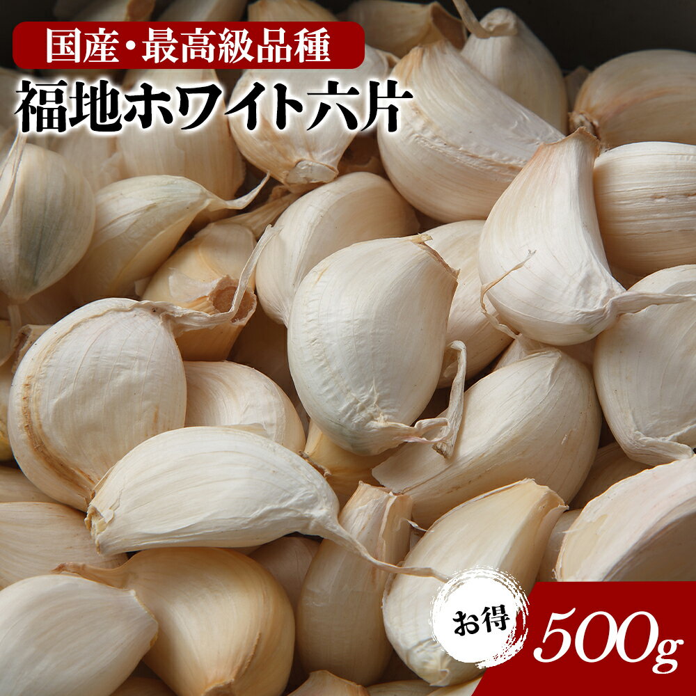 にんにく 生にんにく 青森 500g 福地ホワイト 2023年度物 バラ 送料無料 皮剥けなし 青森県産にんにく 500グラム バラニンニク ネット詰め 国産 父の日 お中元 お歳暮 御歳暮