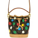 【中古】 ルイヴィトン LOUIS VUITTON ナノノエ 草間彌生 ドット モノグラム コラボ ショルダーバッグ レディース