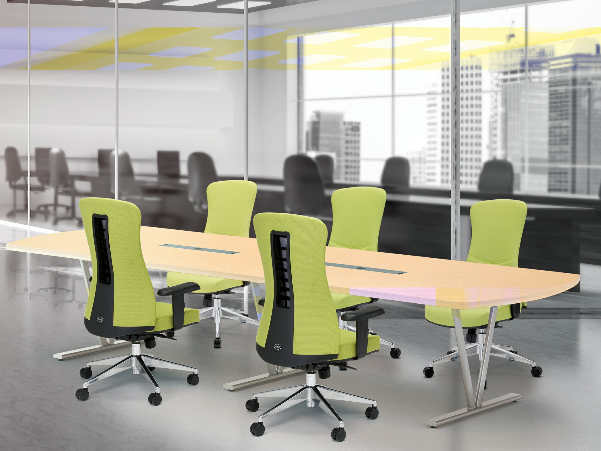 オフィスチェア CF-7C 事務イス PCチェア 椅子 ワークチェア OAチェア 作業椅子