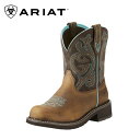 ARIAT アリアット Fatbaby Western Boot ファットベイビー コレクション ウェスタンブーツ ショートブーツ ウェスタン 本革 レディース ブラウン 10021462