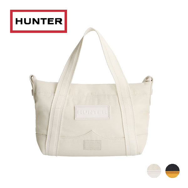 Rakuten - HUNTER ハンター ナイロン ミニ トップクリップ トート ボーン イン スコットランド 旅行 デイリー コンパクト 耐水性 定番 UBS5552KBM