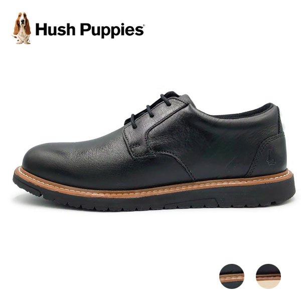 Hush Puppies ハッシュパピー JENSON OXFORD カジュアルシューズ メンズ 軽量 本革 レザー HPM10607/HPM10608/
