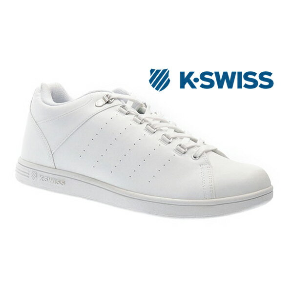 ケースイス スニーカー メンズ ケースイス K-SWISS KS100 36101572 ローカット スニーカー ホワイト 正規品 新品 ユニセックス 靴