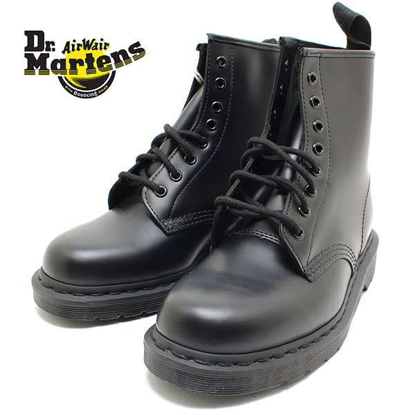 Dr.Martens ドクターマーチン 1460 MONO 8EYE BOOT 14353001 BLACK 8ホール ブーツ レディース メンズ 定番