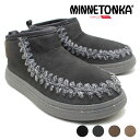 Minnetonka ミネトンカ ショートボアブーツ 24M07 レディース