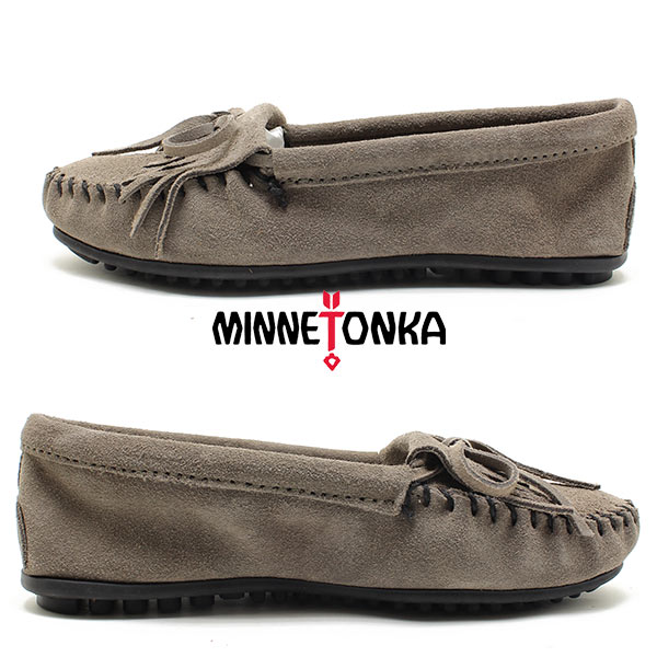 Minnetonka ミネトンカ　正規品 モカシン KILTY キルティー GREY 401T Minnetonka ミネトンカ　正規品 レディース 正規品 シリアル