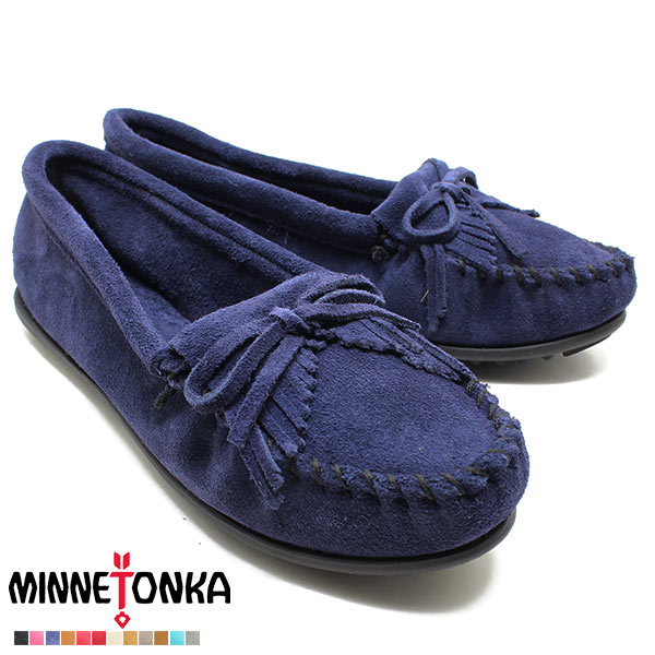 Minnetonka/ミネトンカ　正規品 モカシン KILTY/キルティー NAVY 409T Minnetonka/ミネトンカ　正規品/レディース/正規品/シリアル