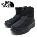 ノースフェース The North Face Nuptse Bootie WP VII Short ARCTIC GRIP NF52370 ヌプシ ブーティ ウォータープルーフ VII アークティックグリップ スノー ブーツ メンズ ユニセックス 撥水 ウィンターブーツ ブラック