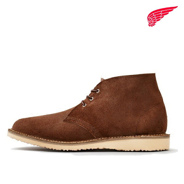 REDWINGJAPAN正規品 レッドウィング RW3315 ウィークエンダー チャッカ Weekender Chukka チョコレート「ミュールスキナー」ラフアウト 本革 Dワイズ