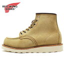 REDWING JAPAN正規品 レッドウィング RW8833 クラシックワーク モックトゥ ホーソーン アビレーン ベージュスエードレッドウイング モカシン 6インチ クラシックモック アイリッシュセッター メンズサイズ 本革