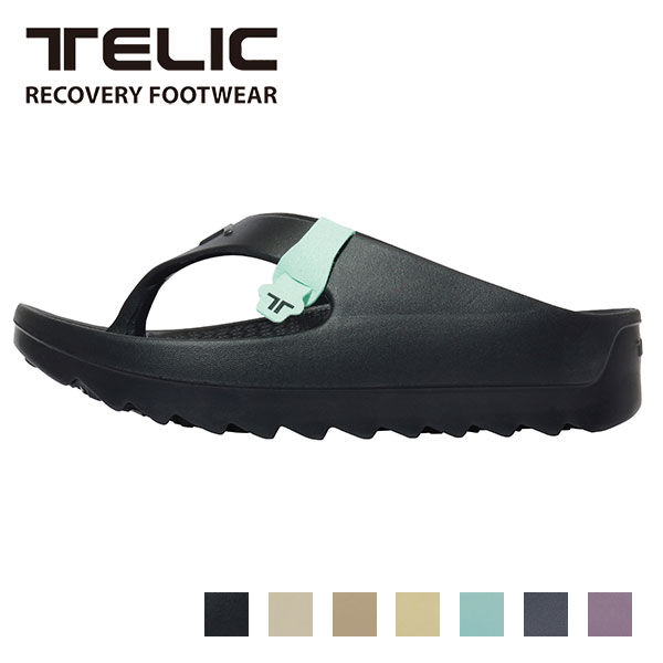 Rakuten - TELIC テリック W-FLIP SHARK ダブル フリップシャーク ユニセックス メンズ レディース リカバリーサンダル ビーチ プール ルーム リラックス シャークソール 厚底