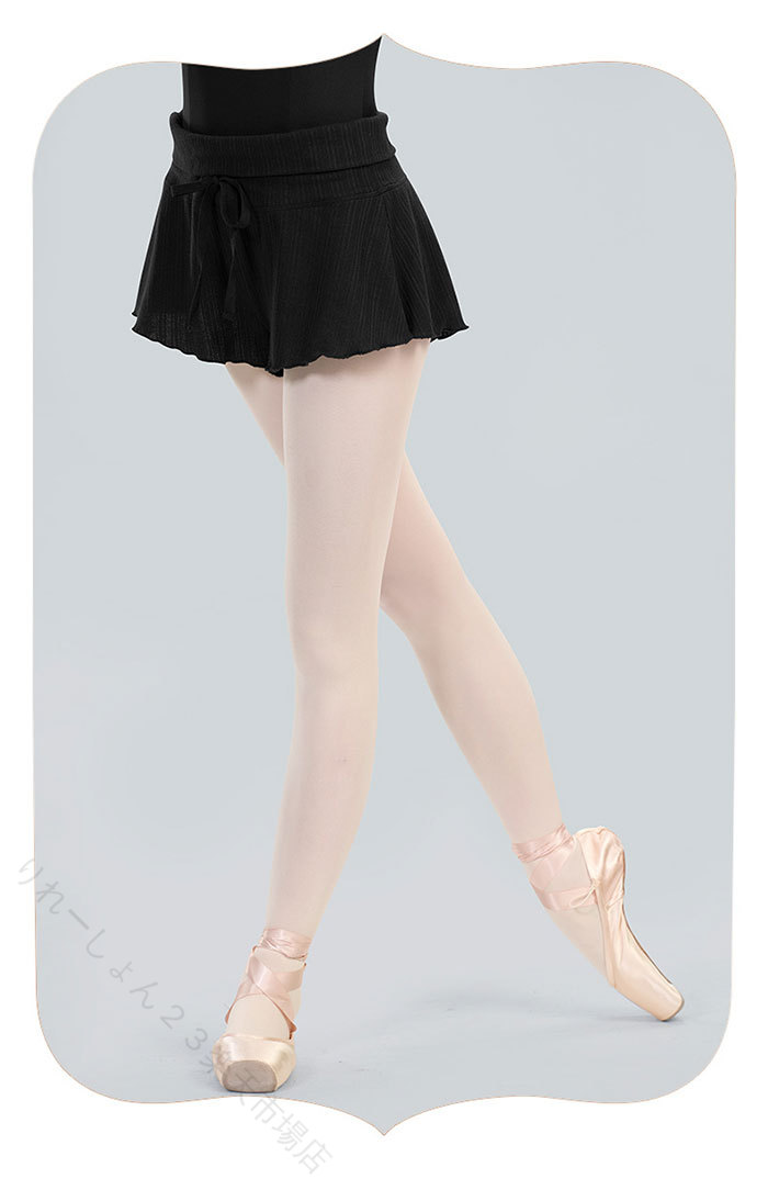 Rakuten - バレエ ショートパンツ パンツスカート スカートパンツ バレエウェア ダンスパンツ ジュニア 大人 ヨガ ウォームアップ レッスン 練習 発表会 可愛い 伸縮性 快適