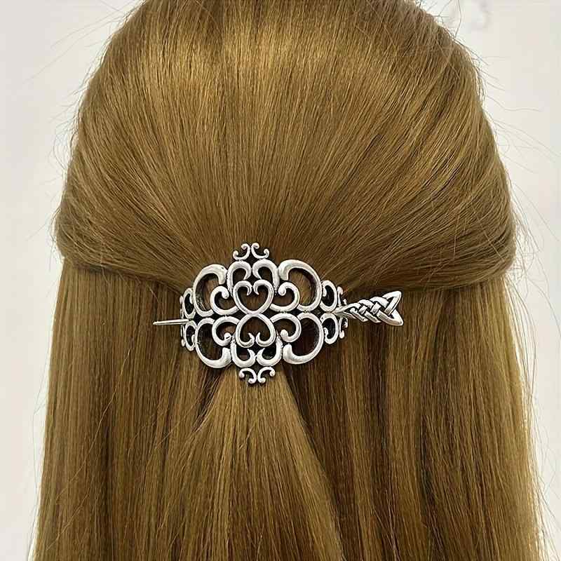 【原産国／製造国: 中国】 .ヘアアクセサリー レディース ヘアスティック ヘアピン ヘアクリップ バレッタ アンティーク ヴィンテージ風 エスニック アジアン 亜鉛合金 合金製 古代銀 髪飾り おしゃれ かわいい 上品 大人用 結婚式 パーティー 通勤 通学 プレゼント ギフト 母の日 誕生日 人気 流行 トレンド 個性的 高級感 手作り 髪留め まとめ髪 女性用 使いやすい 耐久性あり 細工細かい 浴衣 和装 洋装 コーディネートに最適。 指定された配送時間は承っておりません。【りれーしょん23楽天市場店】