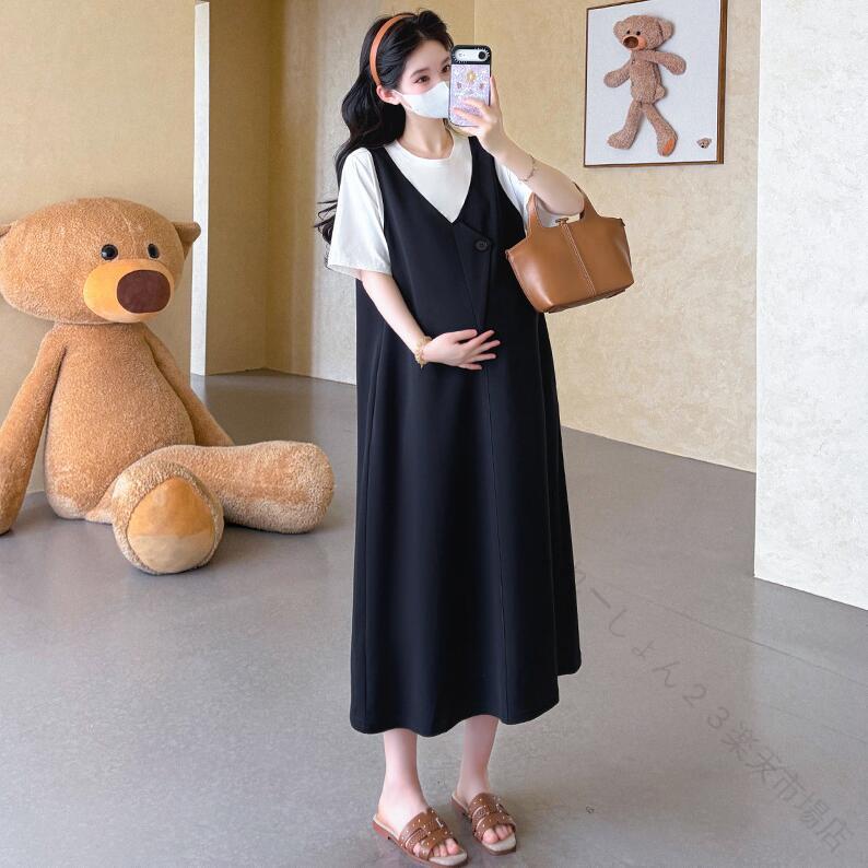 ご来店いただいて誠にありがとうございます。★セット内容：ワンピース★伸縮性：普通★厚い：普通★付属品：なし★季節：春夏★カラー：写真より　★素材：ポリエステル、その他M 体重：45-55kg以内L 体重：55-62.5kg以内XL 体重：62.5-70kg以内XXL 体重：70-82.5kg以内【ご注意】★実際に測ったサイズですので、採寸方法により、±2cm誤差が有る場合がございます。★商品画像はご覧になるモニターなどの環境によって若干の誤差があります。★発送上の状態によって商品がシワになる場合がございます。予めご了承くださいませ。★表記している商品以外のものはセットではございません。★在庫数の更新は随時行っておりますが、お買い上げいただいた商品が、品切れになってしまうこともございます。あらかじめご了承ください。 【原産国／製造国: 中国】 .送料無料 きれいめ マタニティ 授乳服 授乳ワンピース 半袖 マタニティウェア 妊娠 妊婦服 マタニティワンピース 妊婦 あったか 春夏 レディースワンピース 体型カバー カジュアル 面接 大きいサイズ ルームウェア 出産 産前 産後 臨月 ロング丈 おしゃれ 可愛い M L XL XXL。妊婦ワンピース、授乳対応服、マタニティドレス、産後服、春服、夏服、ゆったり服、長袖以外の半袖服、通勤服、部屋着、人気、おすすめ、ランキング、セール検索にも。。 指定された配送時間は承っておりません。【りれーしょん23楽天市場店】