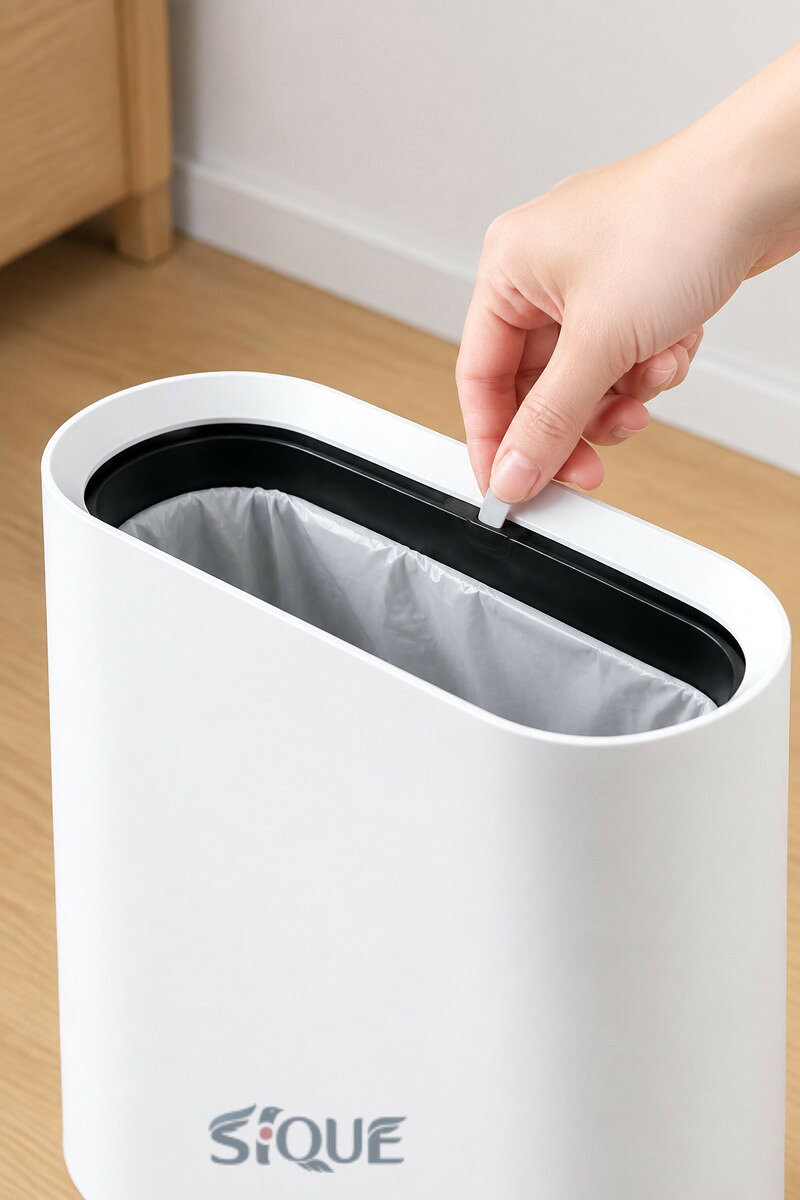 スリムゴミ箱 ダストビン ゴミ箱 ごみ箱 ゴミ箱 シンプルなゴミ箱 寝室 キッチン トイレ用 細長いゴミ箱 省スペース ダストボックス 分別 小型 おしゃれ リビング 洗面所 隙間収納 relation0111-10042011 りれーしょん23楽天市場店 サンプル画像3