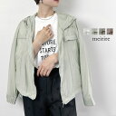 マウンテンパーカー レディース シアー素材 サマージャケット 夏アウター 長袖 透け感 薄手 軽い フード ブルゾン ライトアウター UVケア 日焼け対策 冷房...