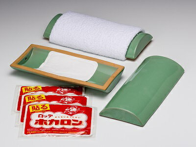 陶眠（遠赤外線温熱枕）-低いタイプ- Toumin (Thermal Ceramic Pillow) Long type (24 cm)