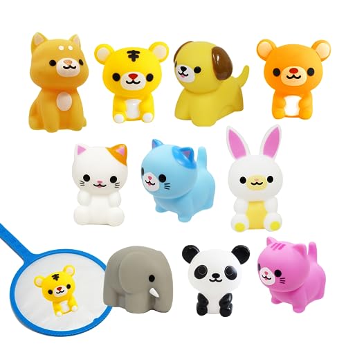 ぷかぷか 動物 シリーズ 50個 セット 水に浮く！ ごっこ遊び〔 縁日/お祭り/景品/玩具 〕 手のひらサイ..