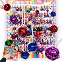 【嬉しい 縁日 用品】 かわいい鈴 当てくじ すず 105付 セット 景品 〔 祭り/イベント/子供会/縁日 〕カラフル 100個 + 当たり 5本