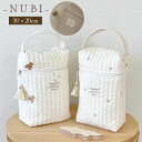 【1日限定!10%OFFクーポンあり】 おむつポーチ オムツポーチ 哺乳瓶バッグ ヌビ おしりふき ベビーバッグ 哺乳びんホルダー コットンバッグ イブル ベビーカーバッグ くま 韓国 大容量 トラベルポーチ 旅行 保育園 幼稚園 小物入れ