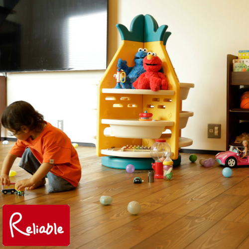 回転式パイナップルストレージラック 収納棚 収納ボックス おもちゃ 子供部屋 かわいい ビッグサイズ ..