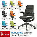 Steelcase Series1 シリーズワンチェア 435A00SA-6053-5S●●/5T●●(シーガル) 435A00BA-6205-5S●●/5T●●(ブラック) ※オプション（ヘッドレスト・チェアハンガー）事務椅子 在宅ワーク テレワークチェア くろがね 