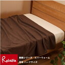 エバーウォーム 毛布 ハーフサイズ 100×150cm キャメル ブラウン発熱ムートン オーシン 即暖 日本製 