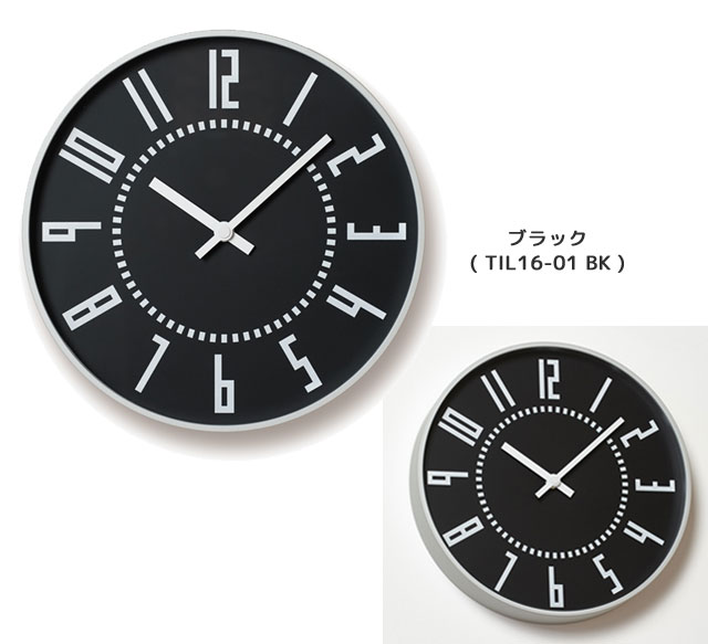 ＼レビュー特典対象/レムノス Lemnos eki clock エキ クロック TIL16-01 時計 掛け時計 五十嵐威暢デザイン タカタレムノス【Y/70.5】【re1】 [3]