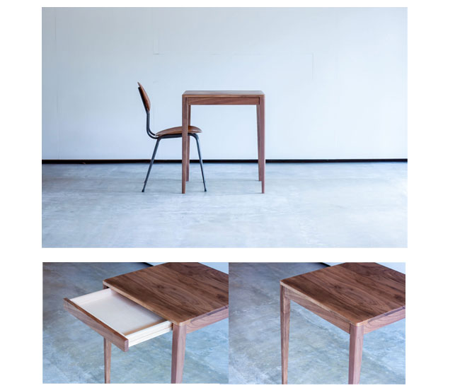 ＼レビュー特典対象/ Kiva6 ウォールナット 60cm×60cm 杉工場 デスク キヴァ6 スクエア【S 202】【re1】 [2]