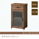 ガラス扉付きキャビネット | キャビネット 新居 おしゃれ かわいい 人気 インテリア 引っ越し 新生活 デザイナーズ モダン シンプル 木製 収納 棚 アンテ...