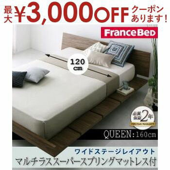 ں3000OFFݥ󢨤㤤ʪޥ饽̵ 磻ɥơ ե졼160cm ٥å ޥ饹ѡץ󥰥ޥåȥ쥹դ ޥåȥ쥹ߥ֥륵  ǥ ٥å ե٥å